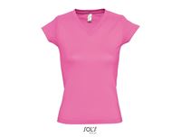T-SHIRT DONNA COLLO V MOON 150 g/m²